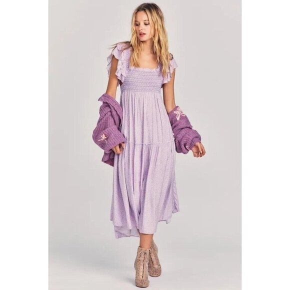 LoveShackFancy Dresses & Skirts - Loveshackfancy Burnley Midi Dress